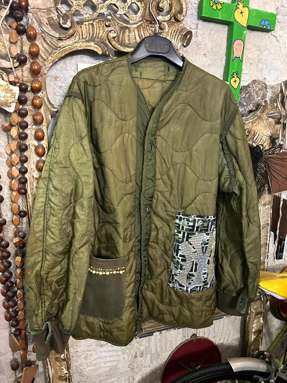 Giacca Trapuntata Militare N'11