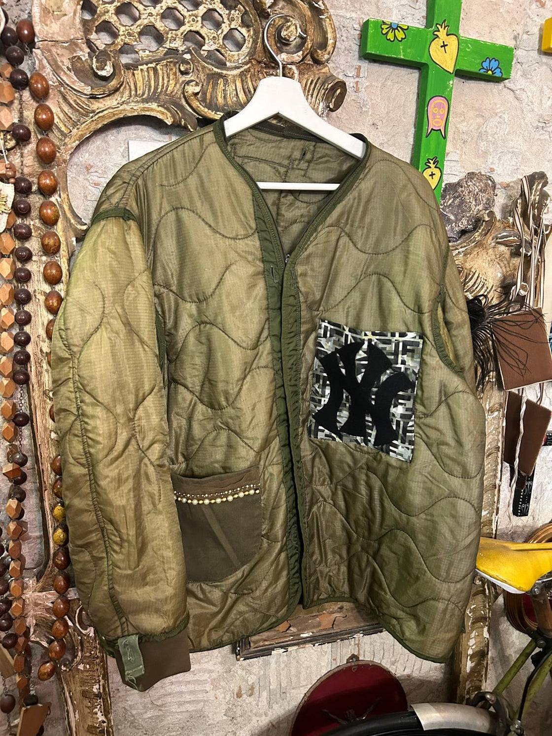 Giacca Trapuntata Militare N'13