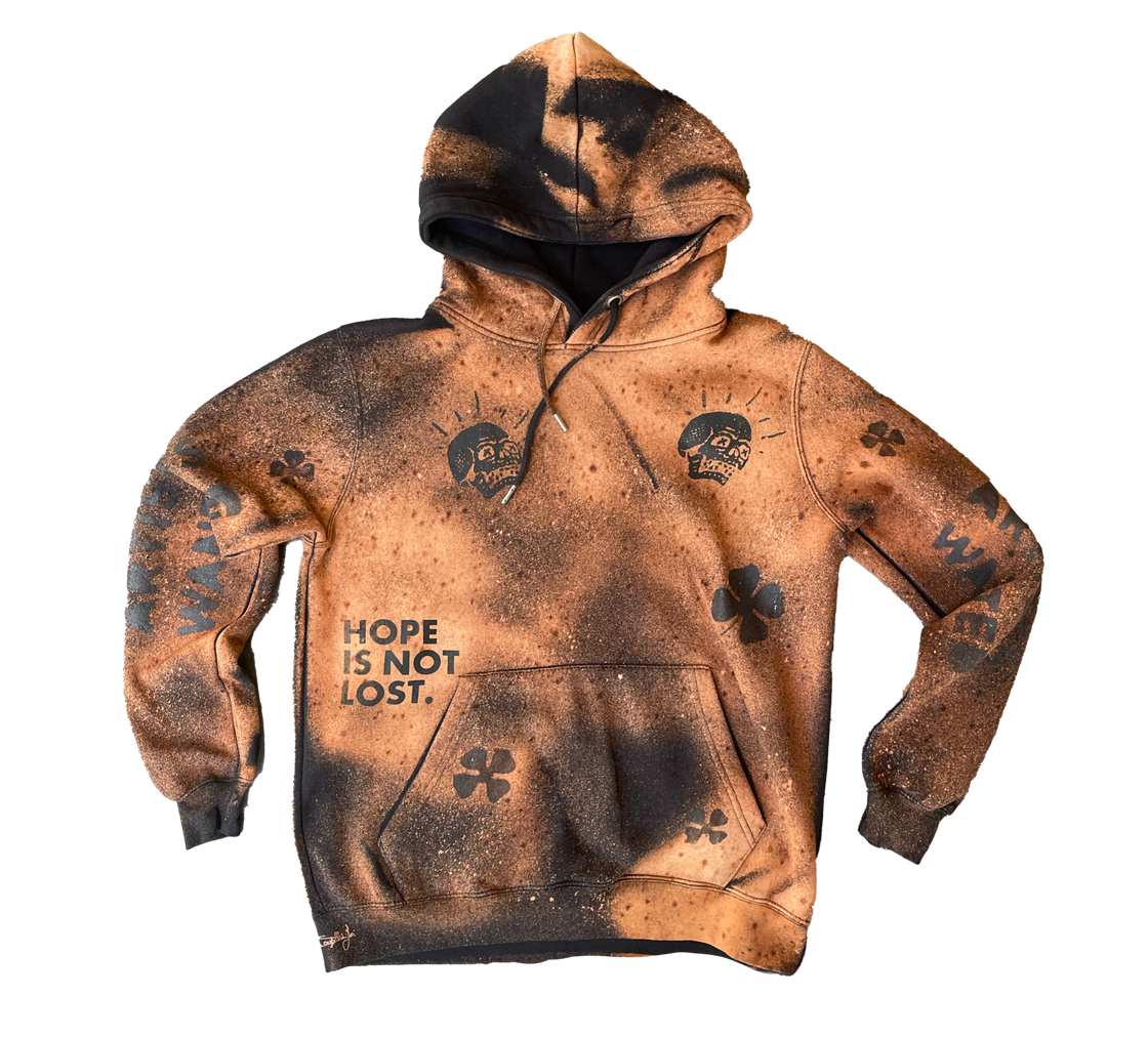 Hoodie Black HOPE IS NOT LOST