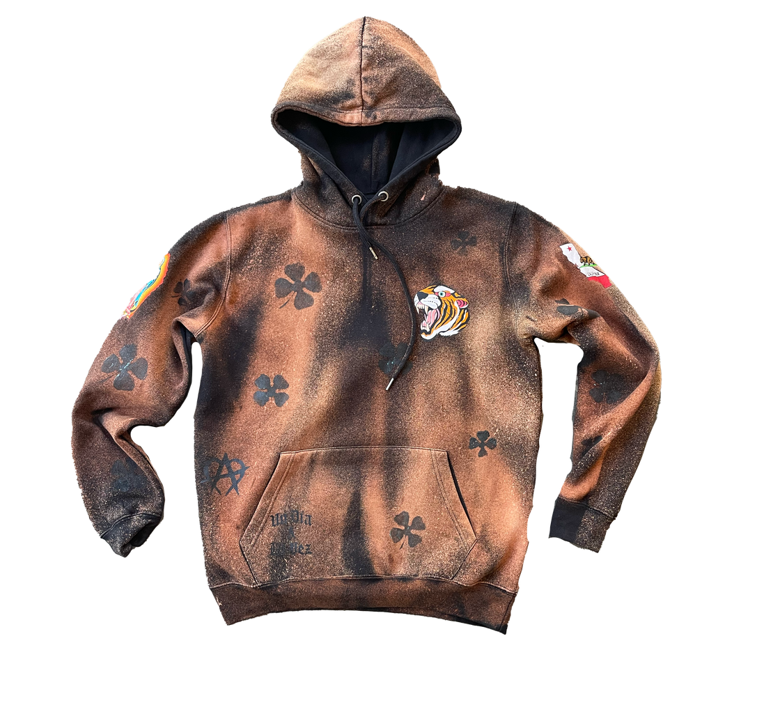 Hoodie Black TIGER