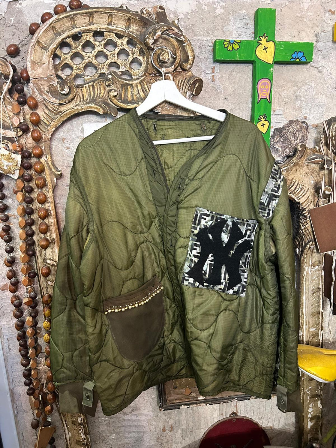 Giacca Trapuntata Militare N'6