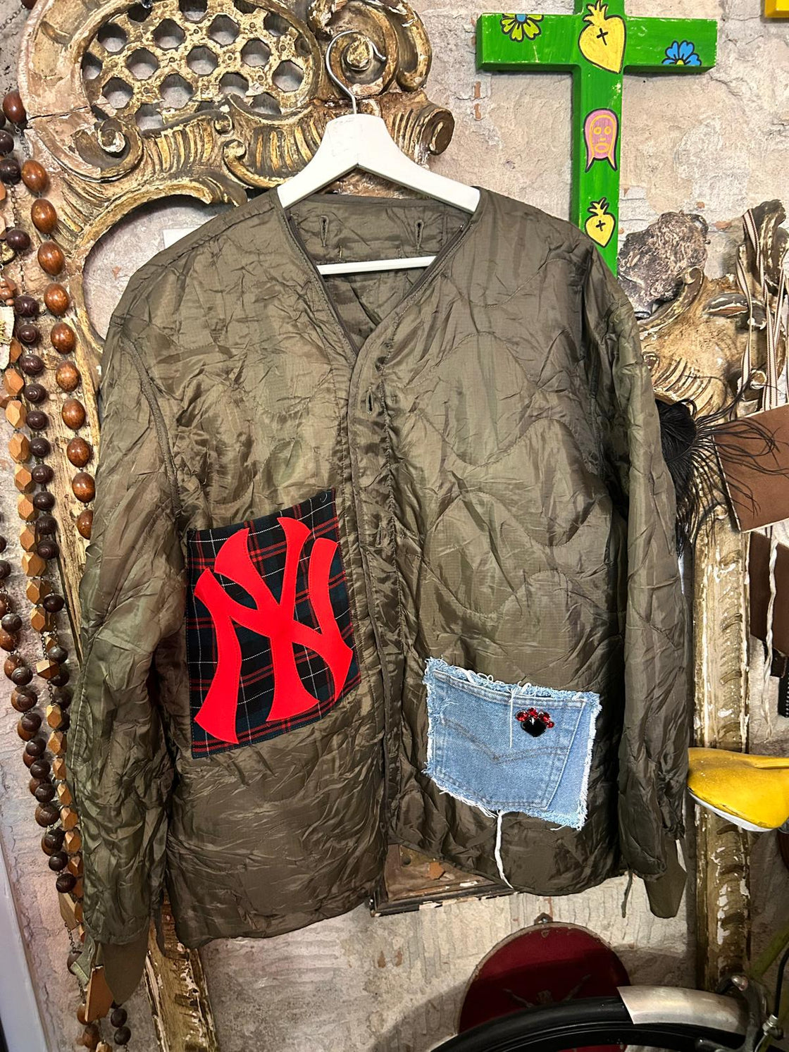 Giacca Trapuntata Militare N'8