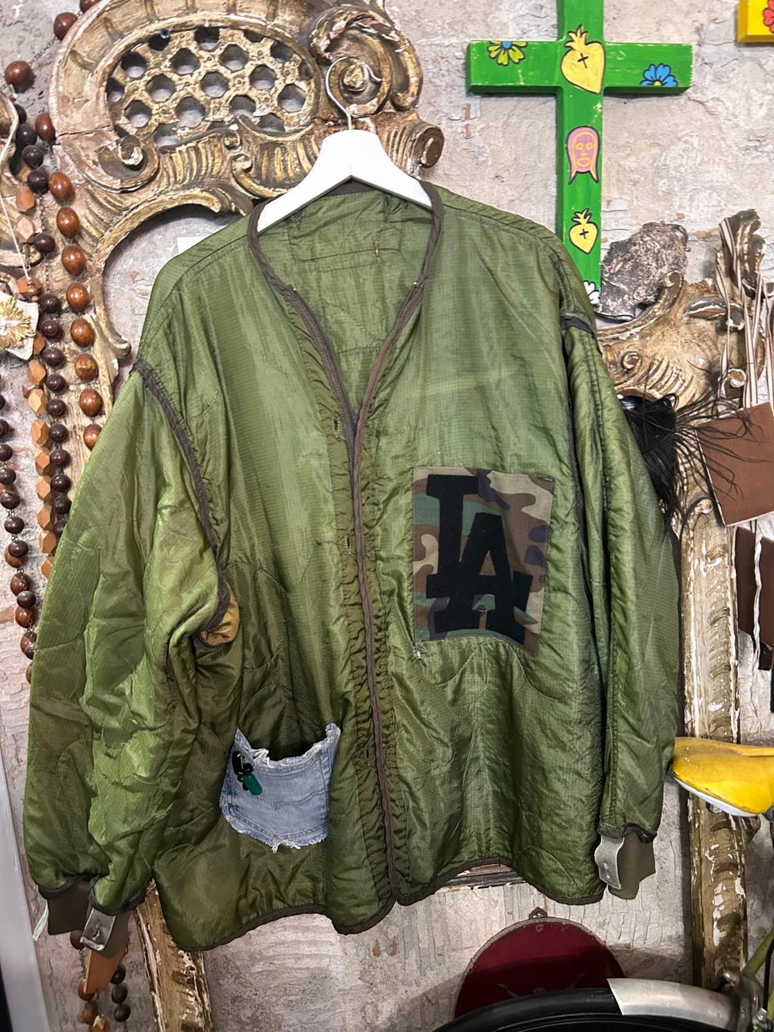 Giacca Trapuntata Militare N'9
