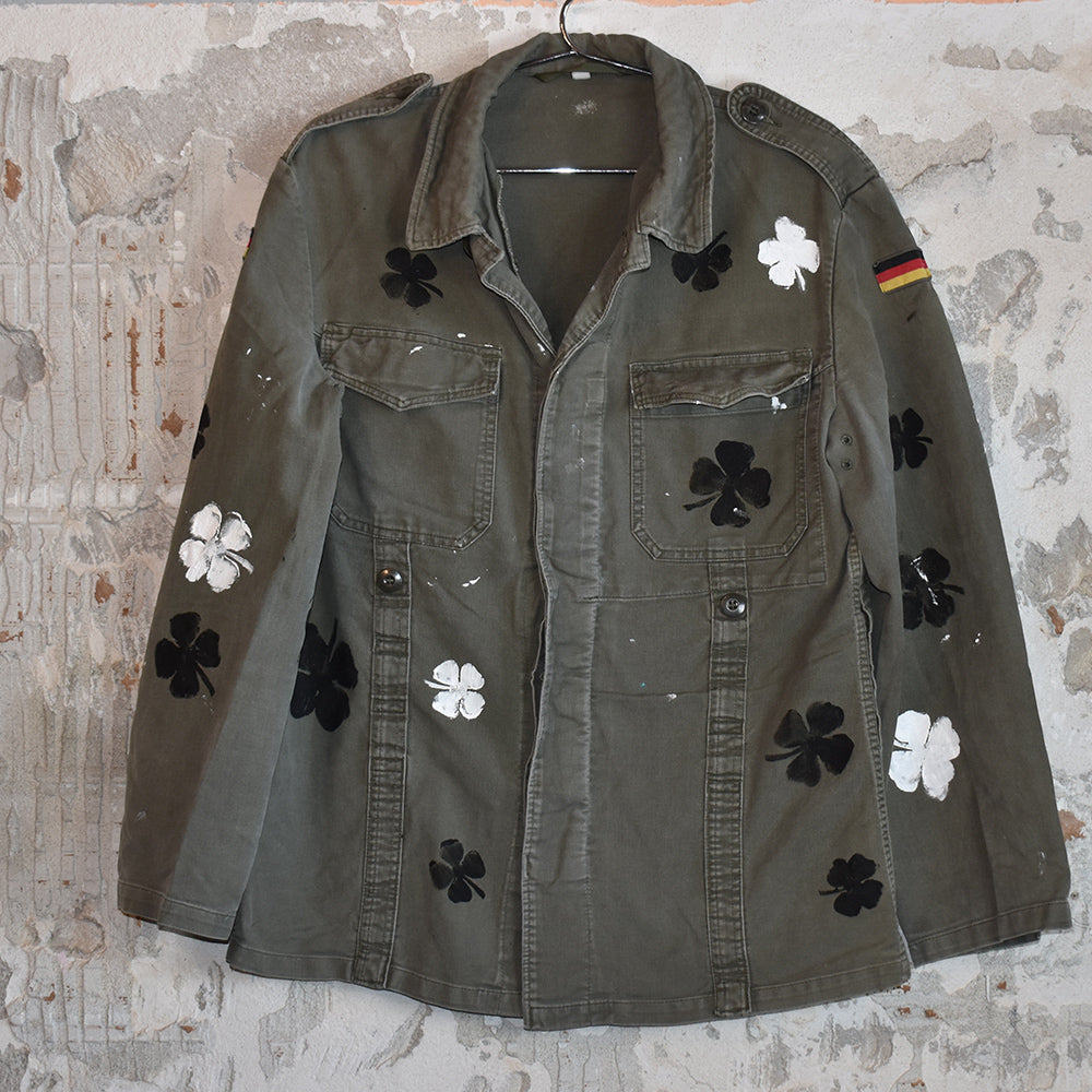 Giacca Militare Quadrifogli