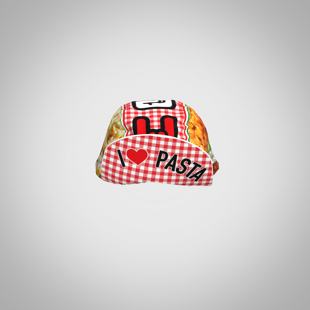 CAPPELLINO CICLISTA I LOVE PASTA