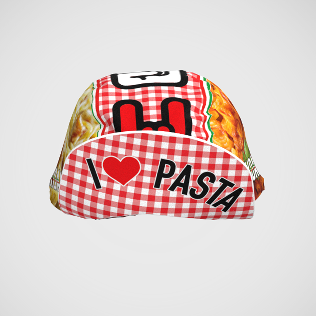 CAPPELLINO CICLISTA I LOVE PASTA