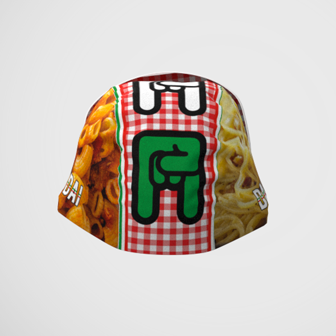 CAPPELLINO CICLISTA I LOVE PASTA