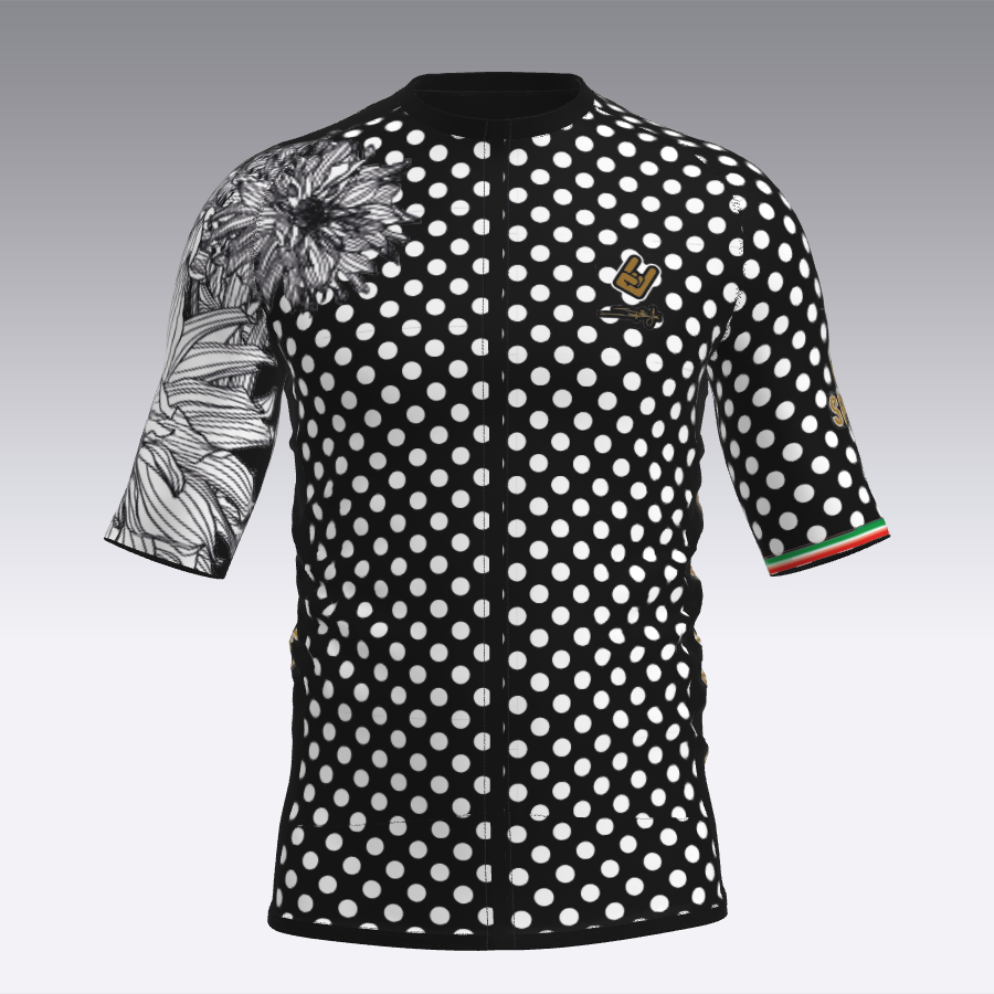 Giulio Ciccone Maglia Ciclismo Maglia Pois Maglia Ciclo POIS 2025