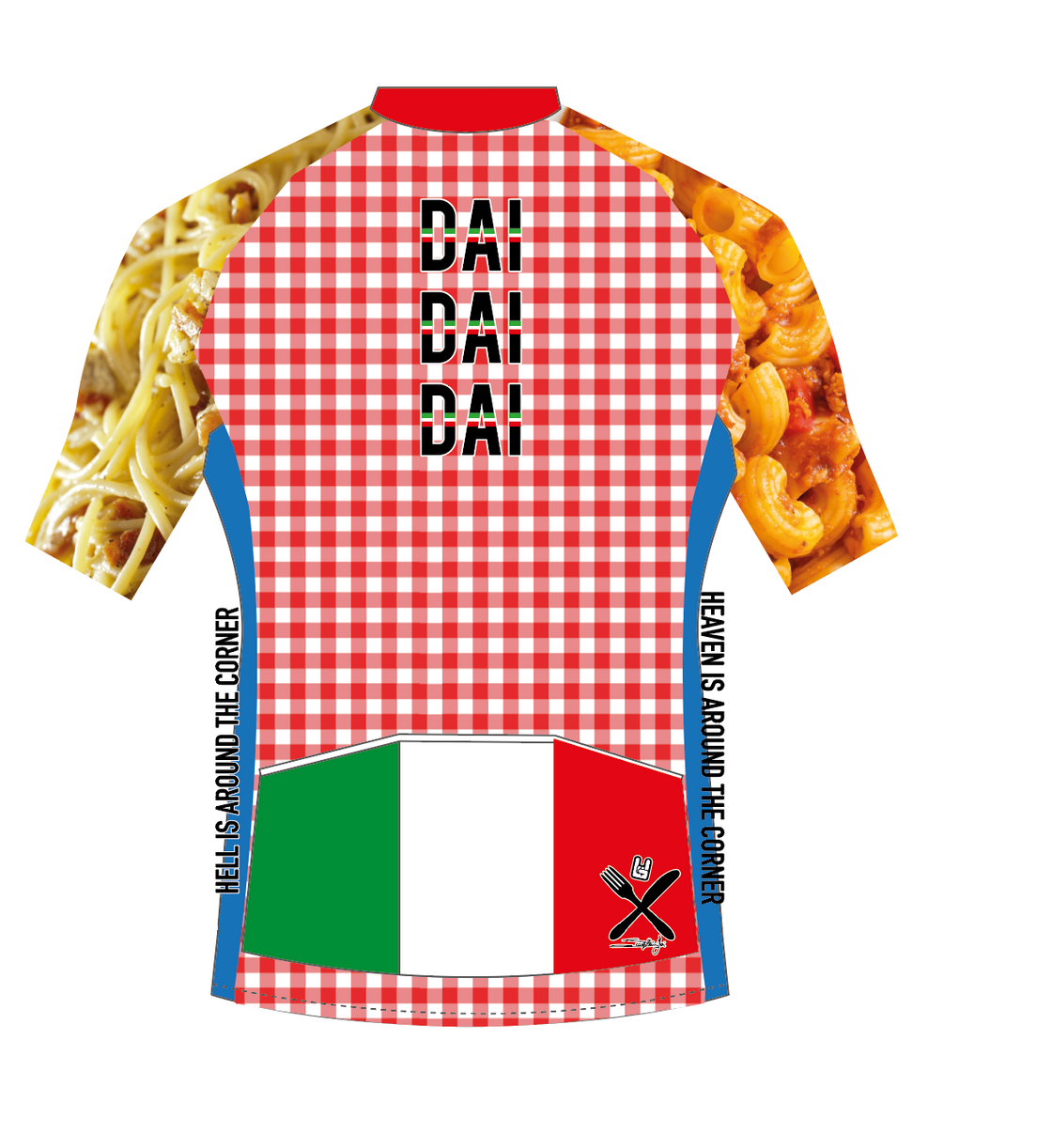 T-shirt RUN&FUN I Love Pasta
