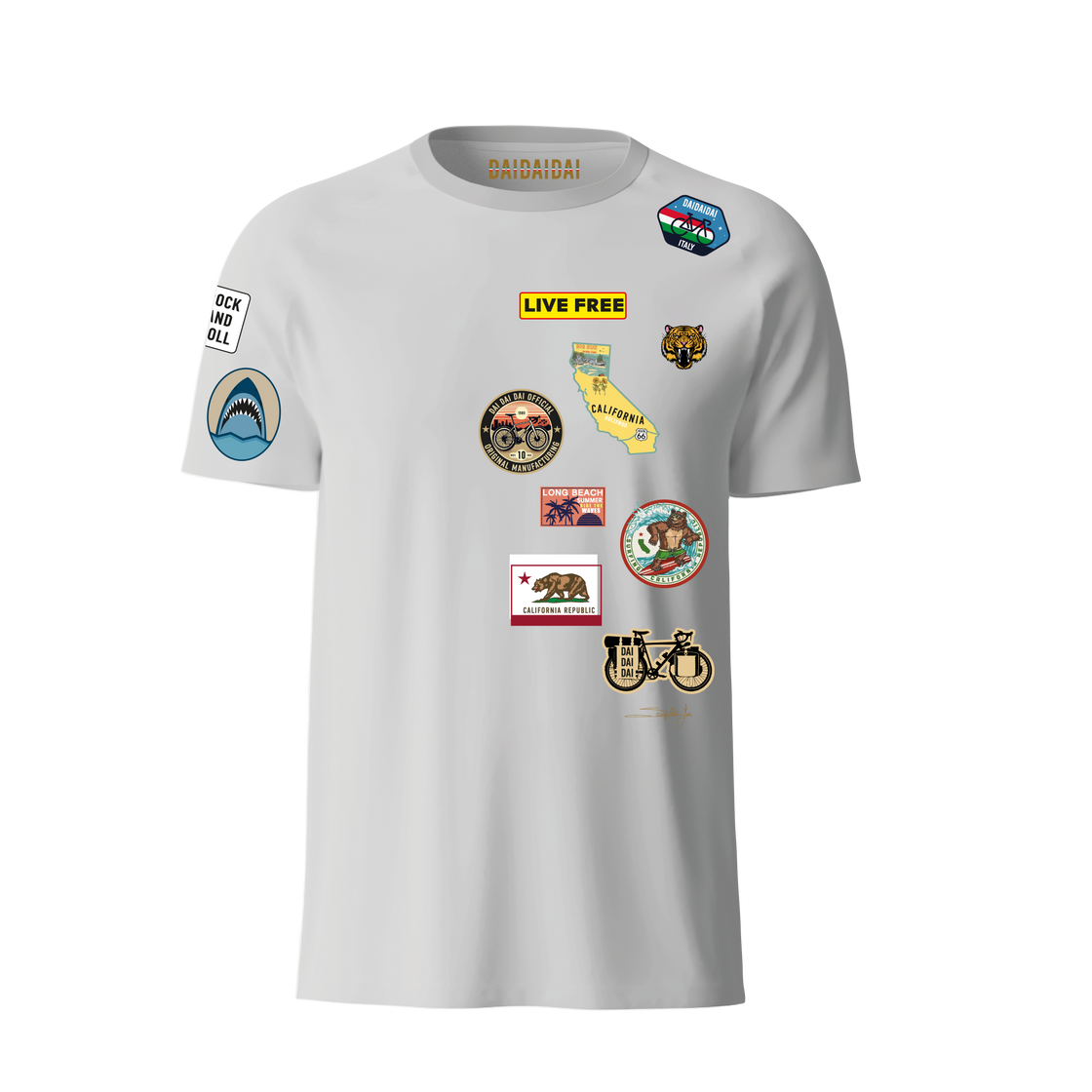 T-shirt Full Patch Cali