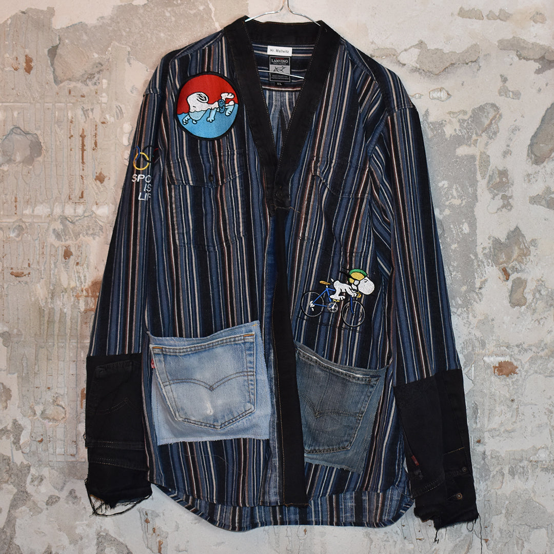 Camicia Kimono Velluto a coste