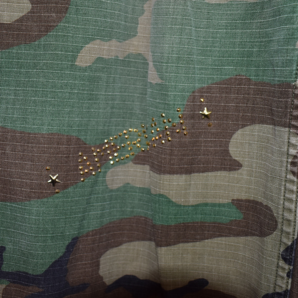 Pantalone Mimetico Strass
