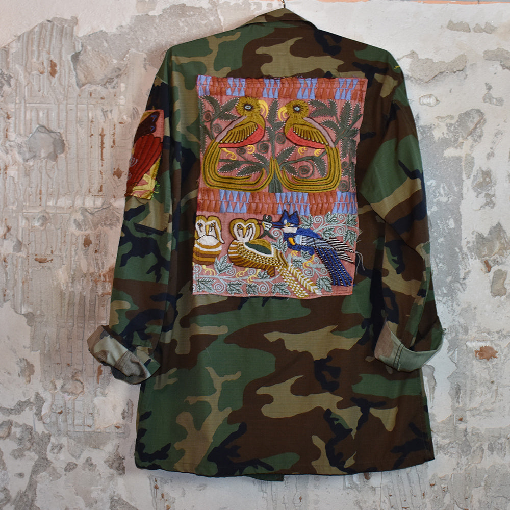 Camicia Militare Birds