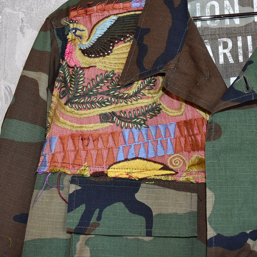 Camicia Militare Birds