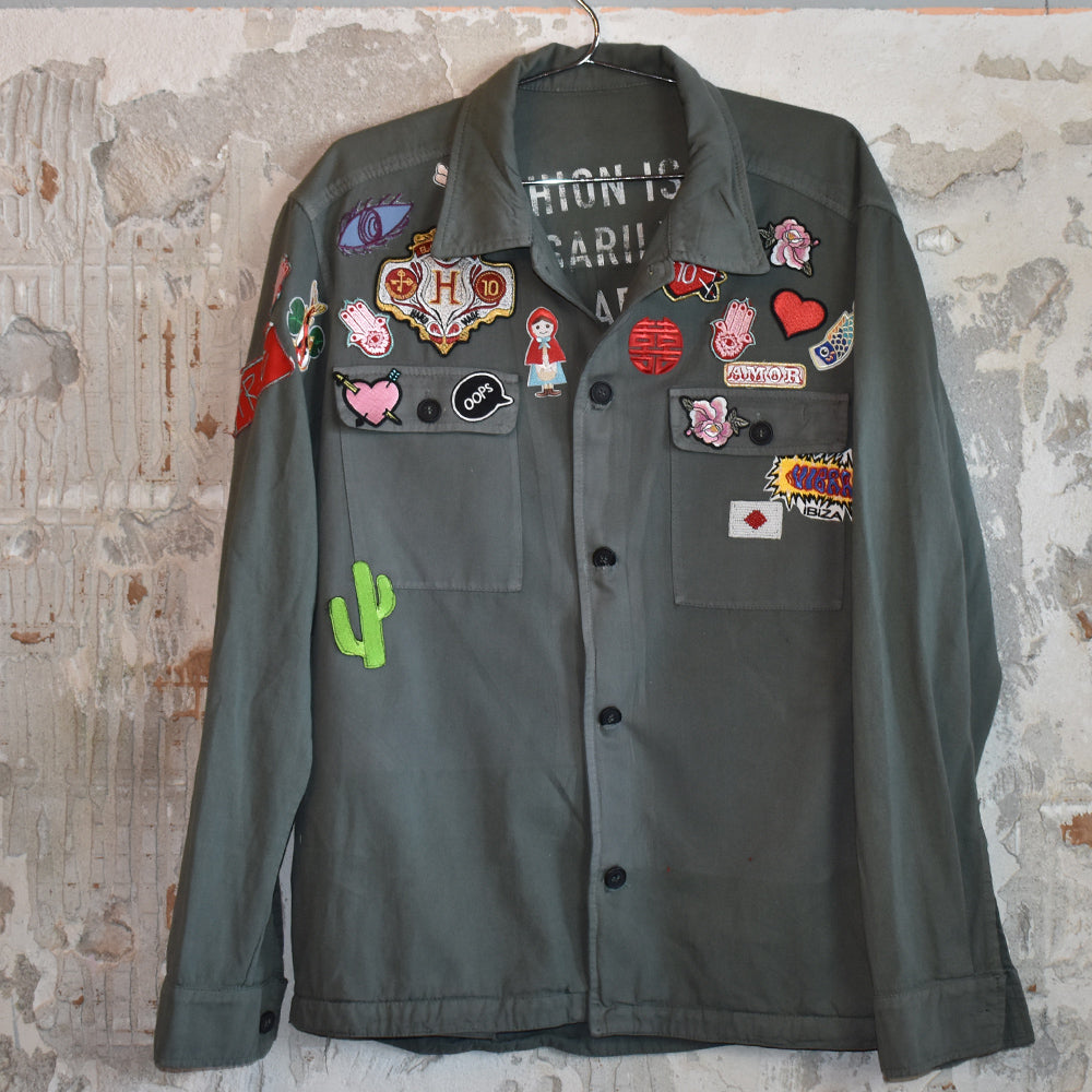 Camicia Vintage Patch Tigre