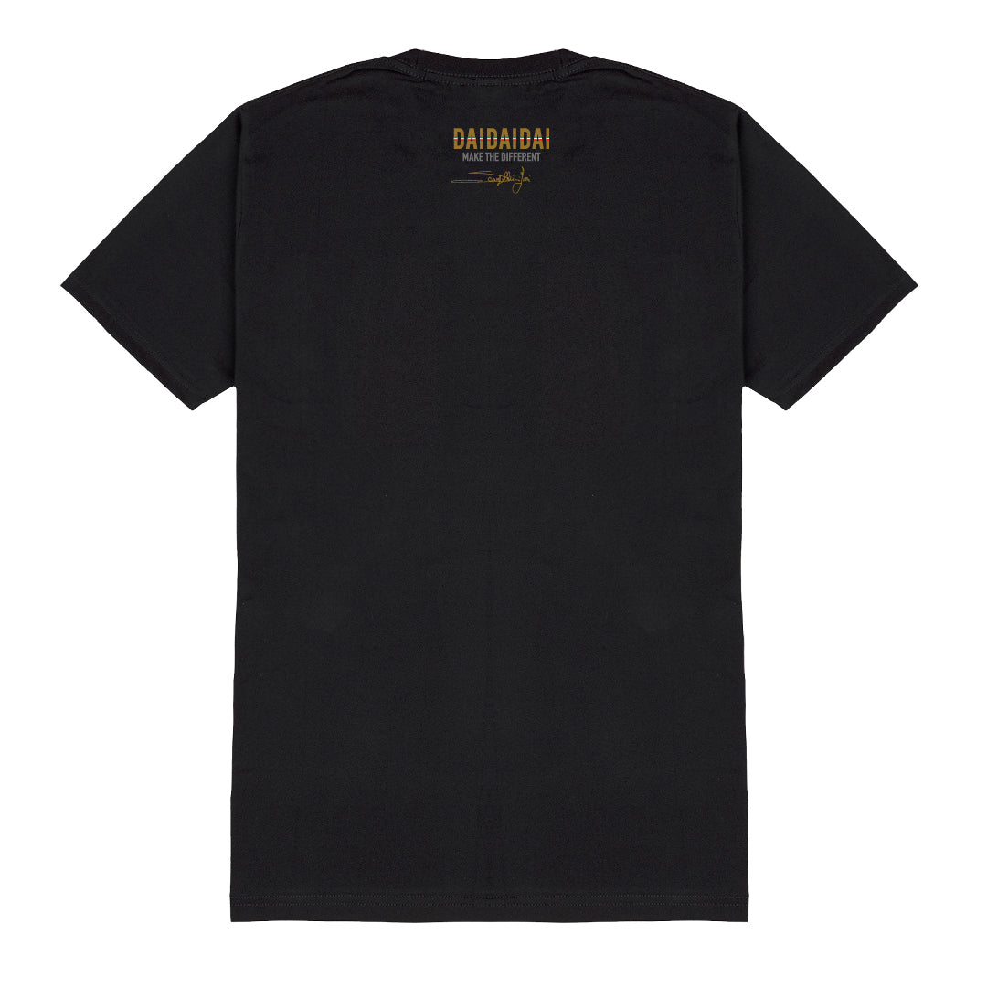 T-SHIRT NERA Parzialmente stremato