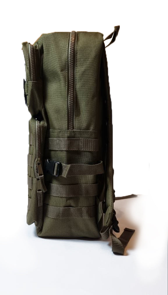 ZAINO PATCH VERDE MILITARE