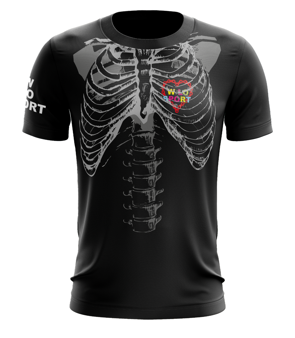 T-shirt MMc Run SCHELETRO