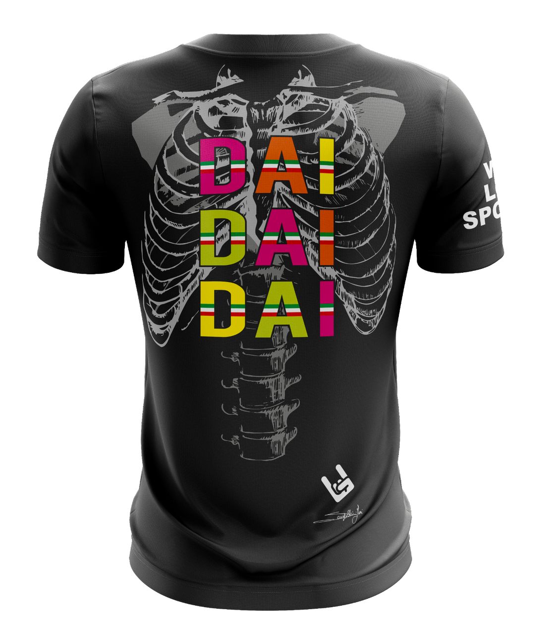 T-shirt MMc Run SCHELETRO