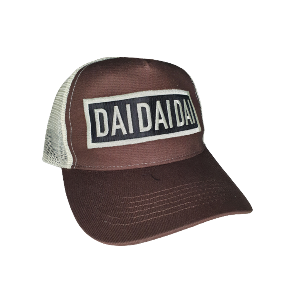 Cappellino Trucker DaiDaiDai Marrone