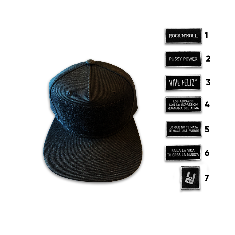 Cappellino con visiera patch