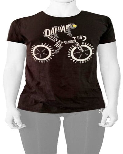 DAIDAIDAI OFFICIAL start and go srl P.i. 04319710408 abbigliamento T SHIRT DONNA DAI DAI DAI LETTERING