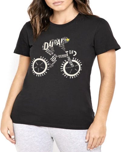 DAIDAIDAI OFFICIAL start and go srl P.i. 04319710408 abbigliamento T SHIRT DONNA DAI DAI DAI LETTERING