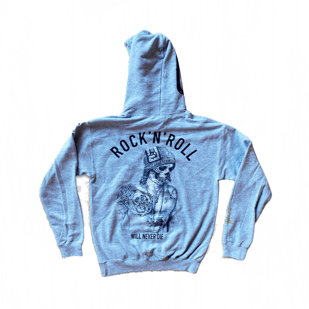 DAIDAIDAIOFFICIAL Hoodie RNR Grey